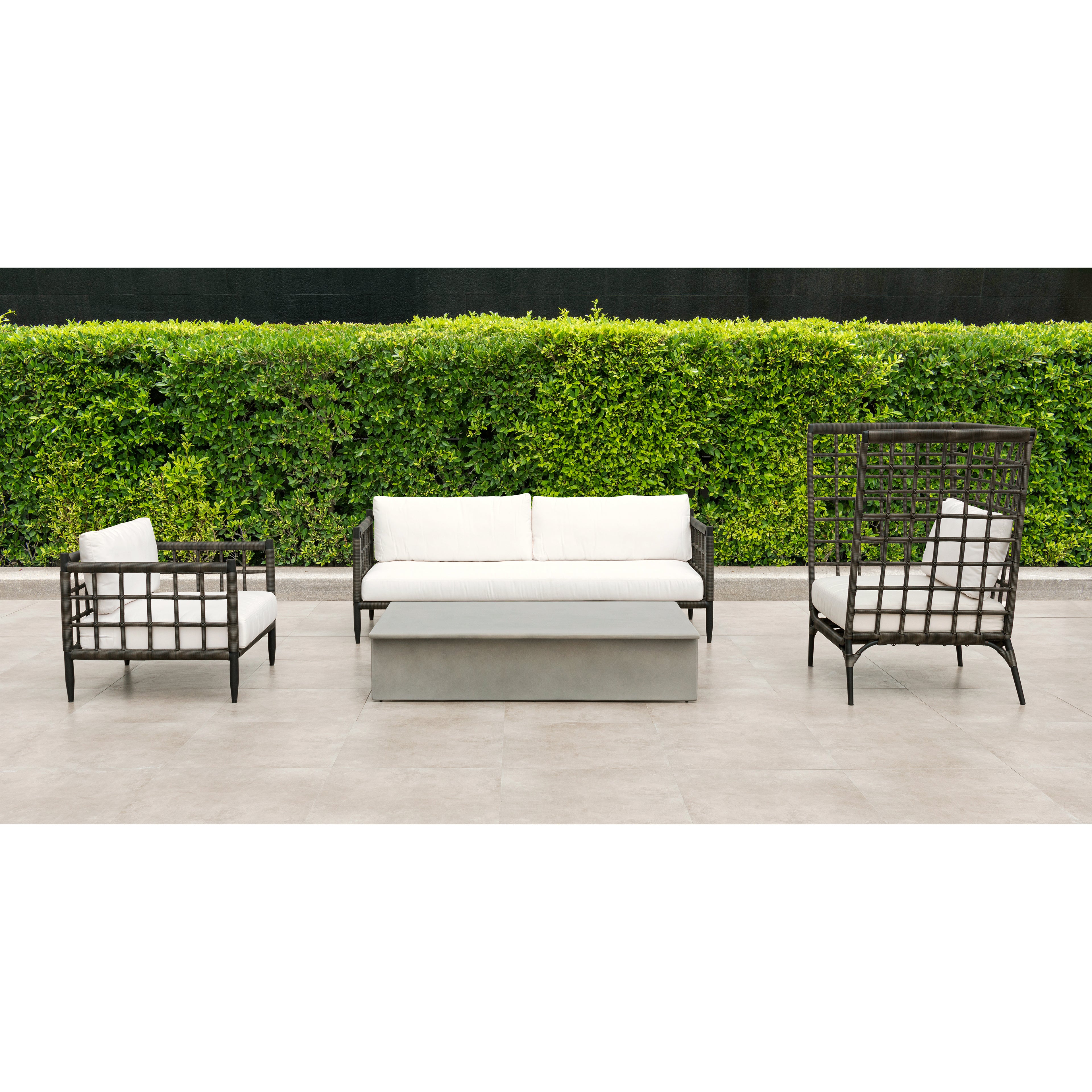 AVIVA HIGH LOUNGE CHAIR