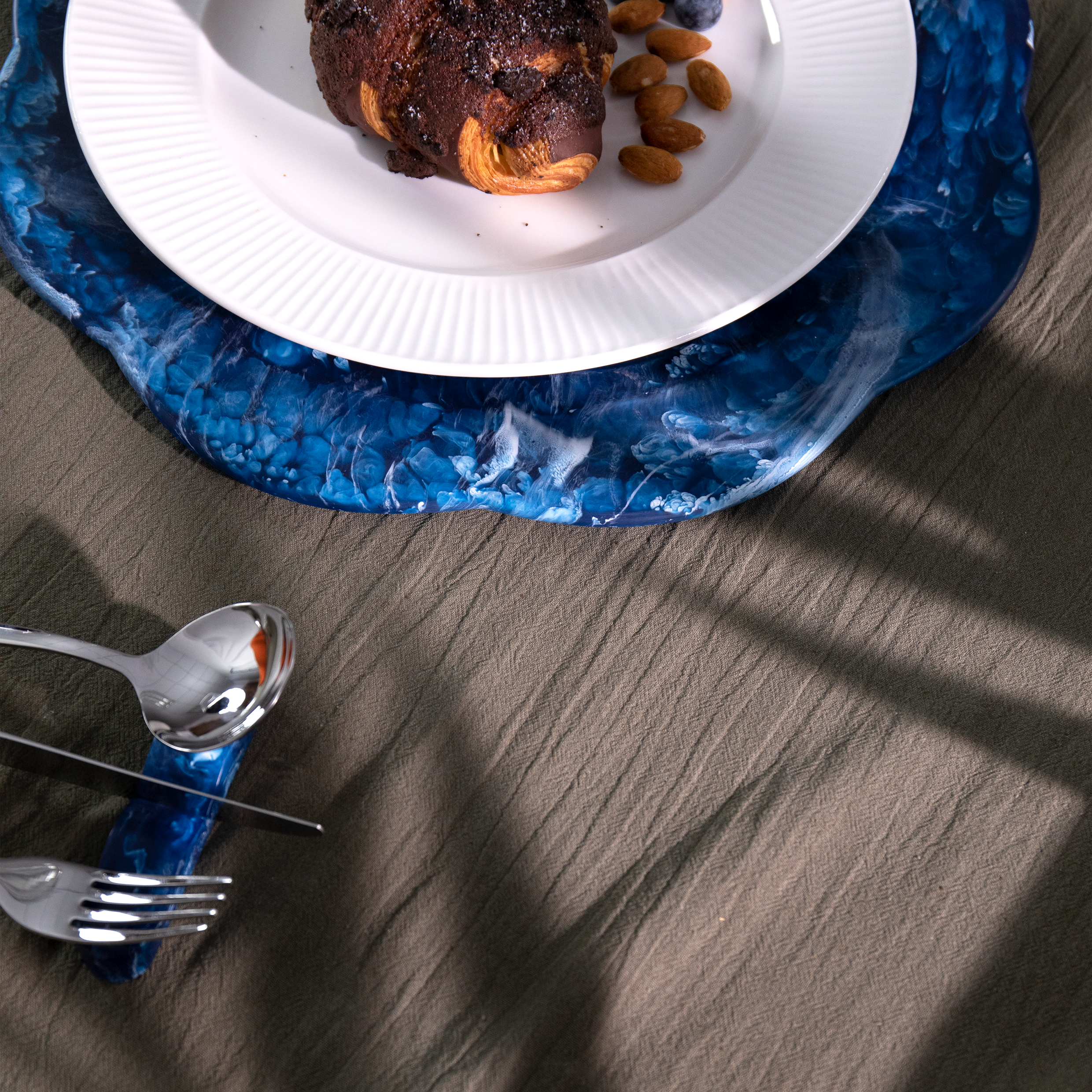 ASSIETTE DE PRÉSENTATION FLEUR